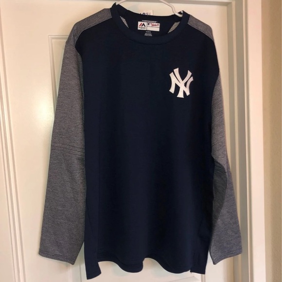 Majestic Mens Official New York Yankees Sweatshirt - Picture 1 of 7
